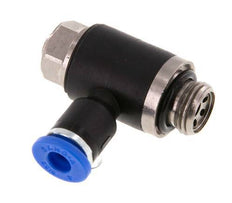 Durchflussregelungs-Schalldämpfer Auslasskrümmer 4 mm - G1/8'' Messing/PA 66 Schlitzschraube