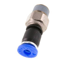 4mm & R1/8'' Drehgelenk Einsteck-Außengewinde Vernickeltes Messing/PBT NBR Drehbar