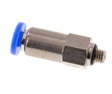 Push-In-Rückschlagventil 4mm & M5 Außengewinde Messing/PBT 0,2-10bar (3-145psi) Gewinde-Schlauch