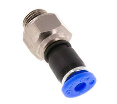 4mm & G1/8'' Drehgelenk Einsteck-Außengewinde Vernickeltes Messing/PBT NBR Drehbar