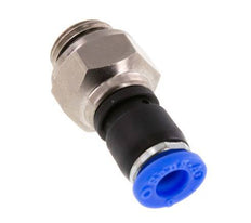 6mm & G1/4'' Drehgelenk Einsteck-Außengewinde Vernickeltes Messing/PBT NBR Drehbar