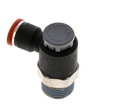 Durchflussregelventil Meter-In-Winkelstück 10 mm - R1/2'' Messing/PA 66 Sicherungsmutter