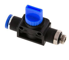 3/2-Wege-Absperr-Handventil 8 mm - G1/8'' Kunststoff/Messing Rohrseitige Entlüftung