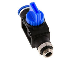 3/2-Wege-Absperr-Handventil 8 mm - G1/8'' Kunststoff/Messing Rohrseitige Entlüftung