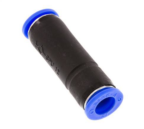 Steckverschraubung 12mm Selbstverriegelung Messing/PBT 0-10bar (0-145psi)