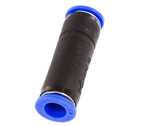 Steckverschraubung 12mm Selbstverriegelung Messing/PBT 0-10bar (0-145psi)