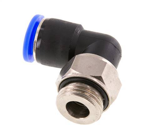 12mm & G1/2'' Winkel-Drehgelenk Einsteck-Außengewinde Vernickeltes Messing/PBT NBR Drehbar