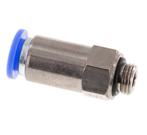 Push-In Check Valve 8mm & G1/8'' Male Brass/PBT 0.2-10bar (3-145psi) Thread-Hose