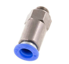 Push-In-Rückschlagventil 8mm & G1/8'' Außengewinde Messing/PBT 0,2-10bar (3-145psi) Gewinde-Schlauch