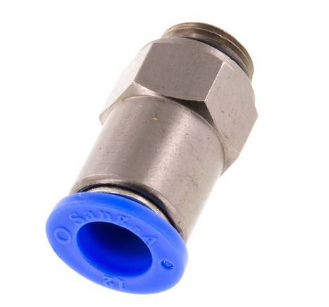 Steckverschraubung 12mm & G3/8'' Außengewinde Selbstverriegelung Messing/PBT 0-10bar (0-145psi)