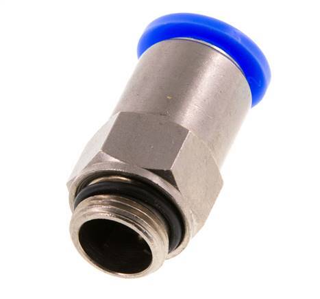 Steckverschraubung 12mm & G3/8'' Außengewinde Selbstverriegelung Messing/PBT 0-10bar (0-145psi)