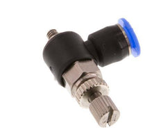Durchflussregelungs-Schalldämpfer-Abflusswinkel 4 mm - M3 Messing/PBT