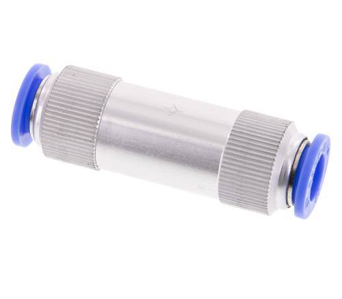 Push-In Check Valve 12mm Aluminum 0.2-10bar (3-145psi)