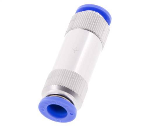 Push-In-Rückschlagventil 12mm Aluminium 0,2-10bar (3-145psi)