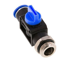 3/2-Way Shut-Off Hand Valve 12 mm - G1/2'' Plastic/Brass Thread-side venting