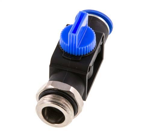 3/2-Wege-Absperr-Handventil 12 mm - G1/2'' Kunststoff/Messing Gewindeseitige Entlüftung