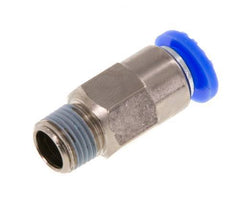 Steckverschraubung 6mm & R1/8'' männlich Selbstsichernd Messing/PBT 0-10bar (0-145psi) [2 Stück]