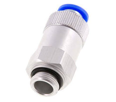 Push-In-Rückschlagventil 10mm & G3/8'' Außengewinde Aluminium 0,2-10bar (3-145psi) Gewinde-Schlauch