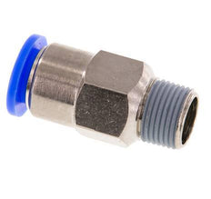 Steckverschraubung 12mm & R3/8'' Außengewinde Selbstverriegelung Messing/PBT 0-10bar (0-145psi)