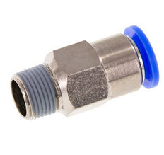 Steckverschraubung 8mm & R1/8'' männlich Selbstsichernd Messing/PBT 0-10bar (0-145psi)