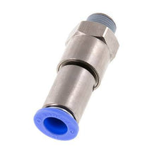 12mm & R3/8'' Schnelldrehgelenk Einsteck-Außengewinde Vernickeltes Messing/PBT NBR Drehbar