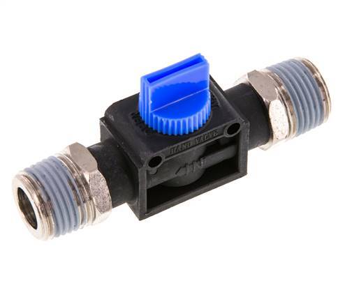 3/2-Wege-Absperr-Handventil R1/2'' Kunststoff/Messing