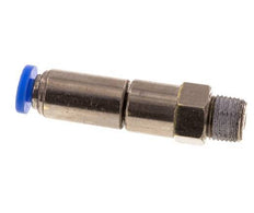 4mm & R1/8'' Schnelldrehgelenk Einsteck-Außengewinde Vernickeltes Messing/PBT NBR Drehbar