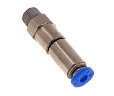 4mm & R1/8'' Schnelldrehgelenk Einsteck-Außengewinde Vernickeltes Messing/PBT NBR Drehbar