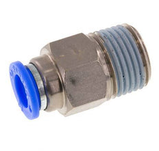 Steckverschraubung 10mm & R1/2'' männlich Selbstsichernd Messing/PBT 0-10bar (0-145psi)
