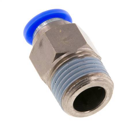 Steckverschraubung 10mm & R1/2'' männlich Selbstsichernd Messing/PBT 0-10bar (0-145psi)