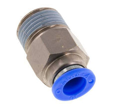 Steckverschraubung 10mm & R1/2'' männlich Selbstsichernd Messing/PBT 0-10bar (0-145psi)