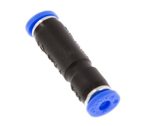 Steckverschraubung 4mm selbstsichernd Messing/PBT 0-10bar (0-145psi) [2 Stück]