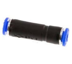 Push-In Fitting 6mm Auto Shut-Off Brass/PBT 0-10bar (0-145psi) [2 Pieces]