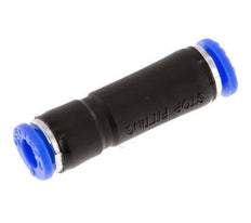 Steckverschraubung 6mm Selbstsichernd Messing/PBT 0-10bar (0-145psi) [2 Stück]