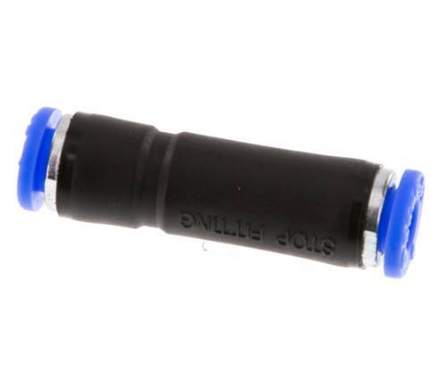 Steckverschraubung 6mm Selbstsichernd Messing/PBT 0-10bar (0-145psi) [2 Stück]