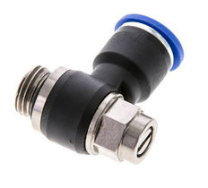 Durchflussregelungs-Schalldämpfer Auslasskrümmer 10 mm - G1/4'' Messing/PA 66 Schlitzschraube