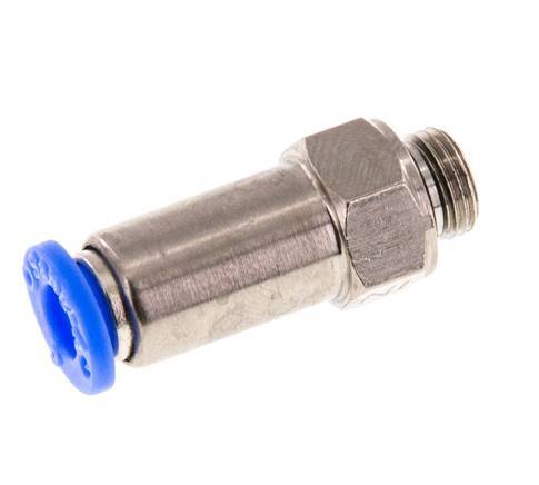 Push-In Check Valve 6mm & G1/8'' Male Brass/PBT 0.2-10bar (3-145psi) Thread-Hose