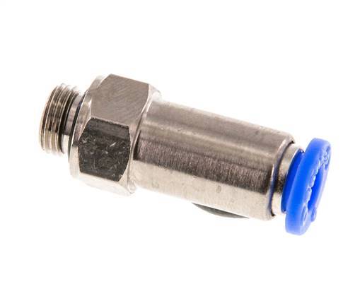 Push-In-Rückschlagventil 6mm & G1/8'' Außengewinde Messing/PBT 0,2-10bar (3-145psi) Gewinde-Schlauch