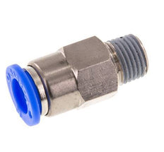 Push-In Fitting 10mm & R1/4'' Male Auto Shut-Off Brass/PBT 0-10bar (0-145psi)