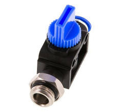 3/2-Wege-Absperr-Handventil 10 mm - G1/2'' Kunststoff/Messing Rohrseitige Entlüftung