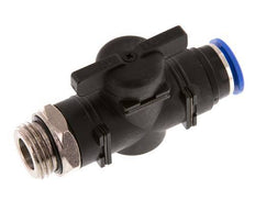 2-Way Straight Ball Valve 12 mm - G1/2'' Plastic/Brass