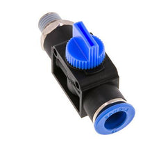 3/2-Wege-Absperr-Handventil 12 mm - R1/4'' Kunststoff/Messing Gewindeseitige Entlüftung