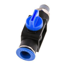 3/2-Wege-Absperr-Handventil 12 mm - R1/4'' Kunststoff/Messing Gewindeseitige Entlüftung