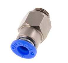 Steckverschraubung 6mm & G1/8'' männlich Selbstsichernd Messing/PBT 0-10bar (0-145psi) [2 Stück]