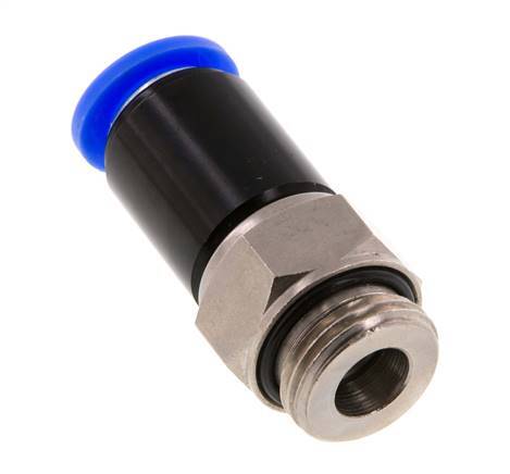 12mm & G1/2'' Swivel Joint Push-In-Male Threads Nickel-Plated Brass/PBT NBR Rotatable
