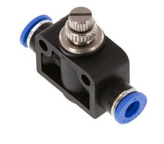 Drosselschalldämpfer gerade 6 mm Messing/PA 66