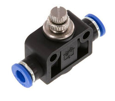 Drosselschalldämpfer gerade 6 mm Messing/PA 66