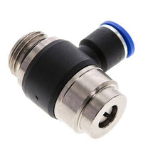 Flow Control Silencer Meter-Out Elbow 10 mm - G1/2'' Brass/PA 66 Slotted Screw