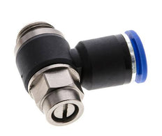 Durchflussregelungs-Schalldämpfer Auslasskrümmer 12 mm - G3/8'' Messing/PA 66 Schlitzschraube