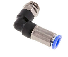 Steckverschraubung 10mm & G3/8'' männlich Selbstsicherndes Winkelstück Messing/PBT 0-10bar (0-145psi)